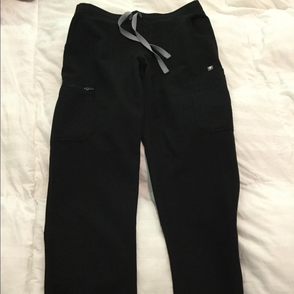 High Waisted Yola Skinny Scrub Pants XS Petite